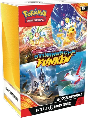 Pokémon - Karmesin & Purpur Stürmische Funken Boosterbundle