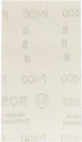 Bosch Professional M480 Best for Wood and Paint Gewebeschleifblatt K400, 70x125mm, 10 Stück