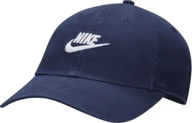 Nike Club unstrukturierte Futura Wash Kappe midnight navy/white