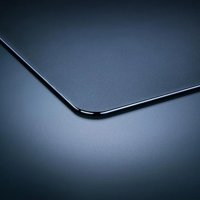 ISY IMP-6100 Tempered Glass Mousepad, 400x300mm, schwarz