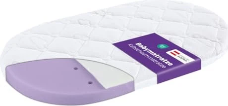 Träumeland Brise Light Stubenwagenmatratze oval 37x70cm