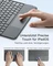 Inateck ACE Touch Ultraleicht Tastatur für iPad Pro 11" (M4), grau, DE Vorschaubild