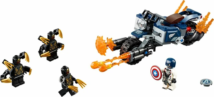 LEGO Marvel Super Heroes Spielset - Captain America: Outrider-Attacke
