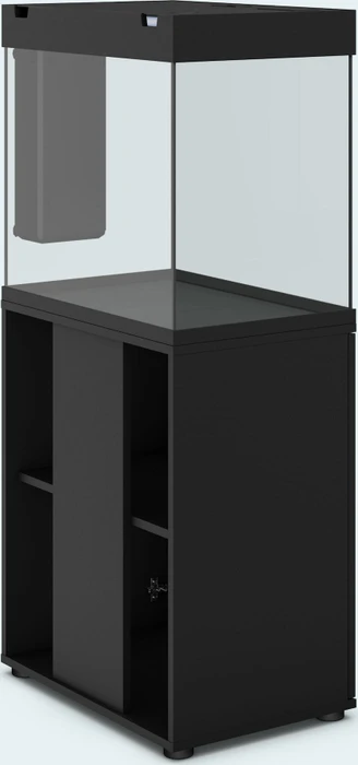Juwel Lido 120 LED Aquarium-Set mit Unterschrank, schwarz/schwarz, 120l