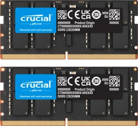 Crucial CSODIMM 48GB Kit, DDR5-6400, CL52-52-52-103