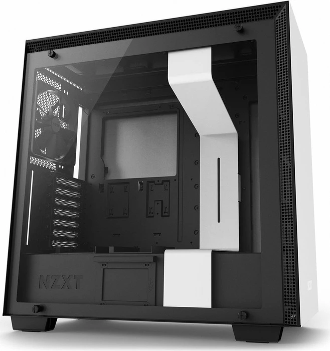 NZXT H700 weiß, Glasfenster