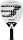 Bullpadel Vertex 05 Padel-Tennisschläger schwarz/weiß (494395)