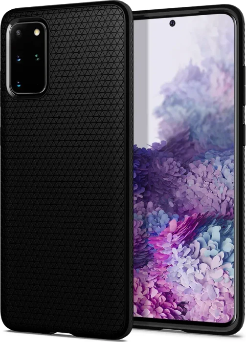 Spigen Liquid Air Armor für Samsung Galaxy S20+ schwarz