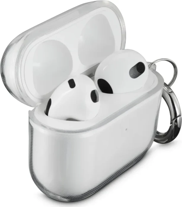 Hama Schutzhülle "Always Clear" für Ladecase Apple AirPods 3. Gen