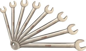KS Tools TITANplus Ring-Maulschlüssel Schraubenschlüsselsatz, 8-tlg.