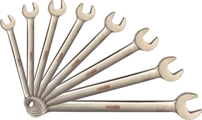 KS Tools TITANplus Ring-Maulschlüssel Schraubenschlüsselsatz, 8-tlg.