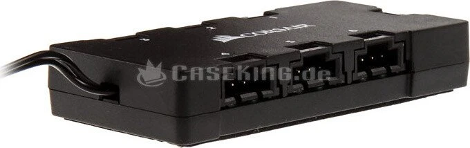 Corsair RGB Fan LED Hub für Corsair (Corsair Link), LED-Steuerung, schwarz