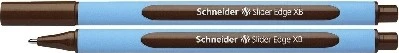 Schneider Slider Edge, XB Kugelschreiber braun/blau (152207)