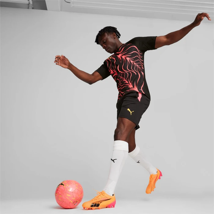 Puma Ultra Ultimate FG/AG sun stream/puma black/sunset glow (Herren)