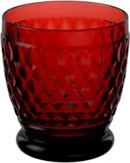 Villeroy & Boch Boston Coloured Wasser-/Cocktail Glas Becher 200ml red