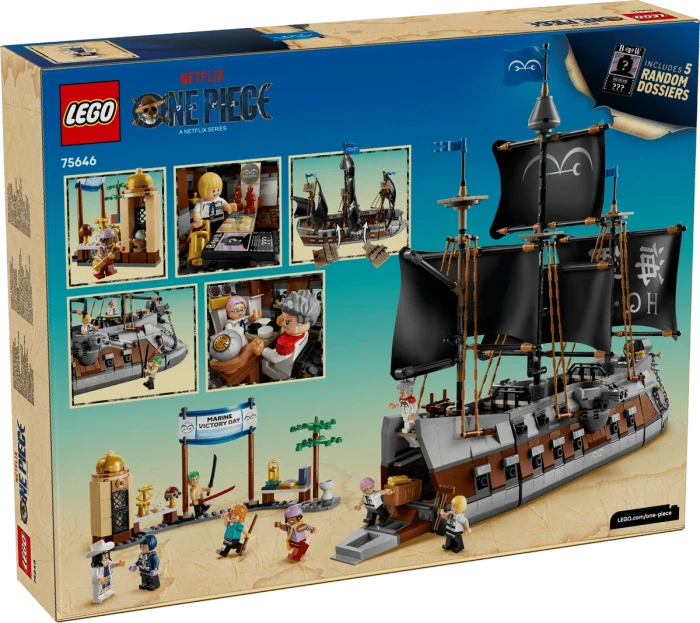 LEGO One Piece - Garps Marineschlachtschiff