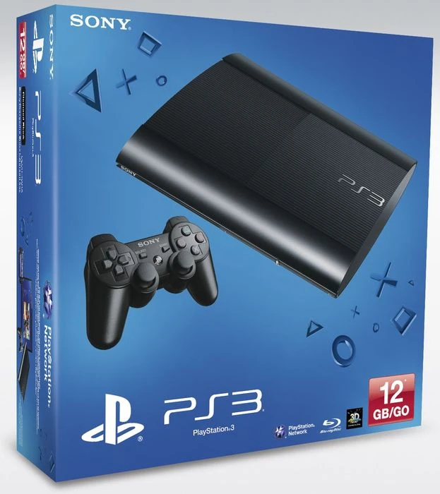 Sony PlayStation 3 Super Slim - 12GB schwarz