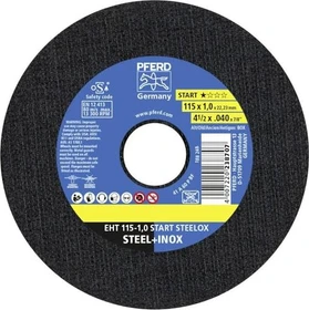 Pferd EHT 115-1.0 Start STEELOX Trennscheibe, 115x1x22.23mm, 10 Stück