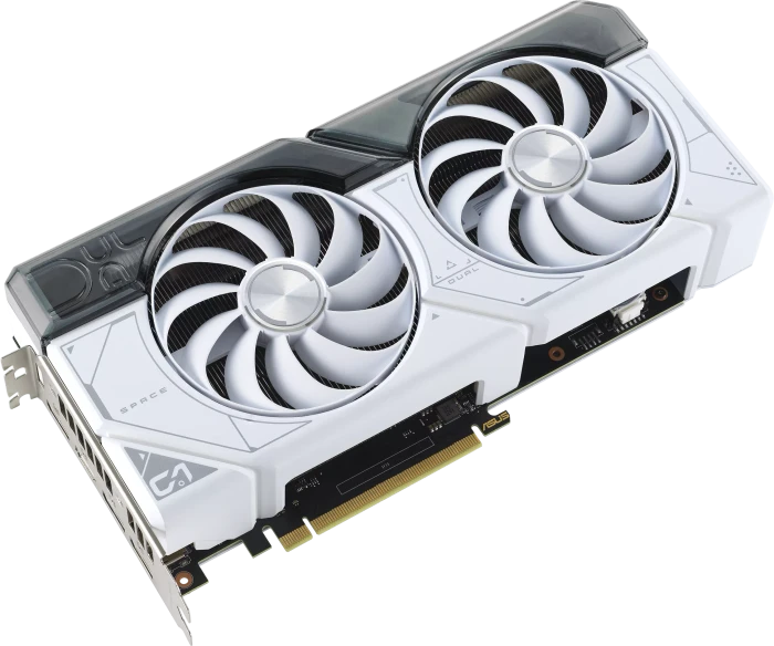 ASUS Dual GeForce RTX 4070 White OC, DUAL-RTX4070-O12G-WHITE, 12GB GDDR6X, HDMI, 3x DP