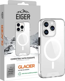 Eiger Glacier Case Magsafe für Apple iPhone 16 Pro transparent