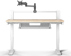 Corsair Platform:4 Schreibtisch 120x76cm Kiefer/weiß