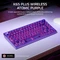 Corsair Gaming K65 Plus Wireless 75% RGB, Atomic Purple, MLX RED V2, USB/Bluetooth, UK Vorschaubild