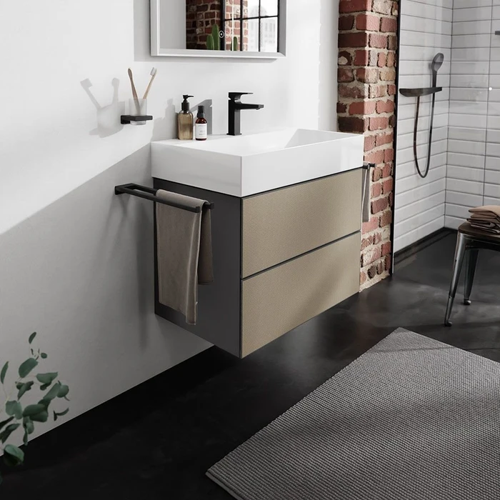 Hansgrohe Xevolos E Waschtischunterschrank 78x47.5cm, 2 Schubkästen