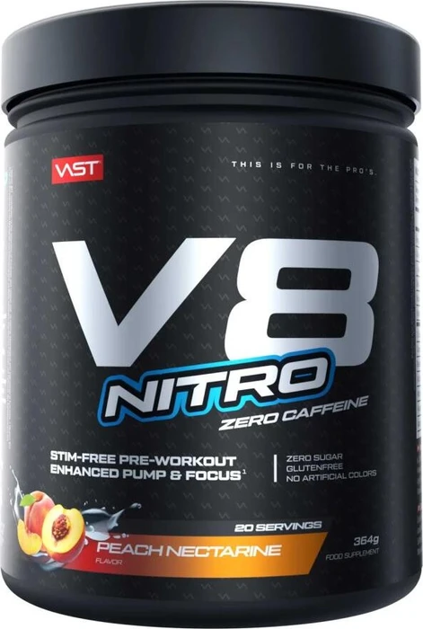 VAST V8 Nitro Peach Nectarine 330g