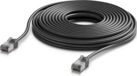 Ubiquiti UniFi Premium Patchkabel Outdoor, Cat6a, RJ-45/RJ-45, 12m, schwarz