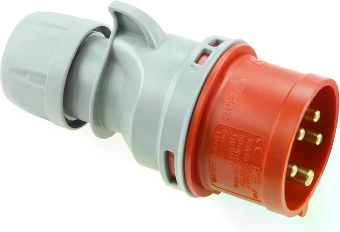 PCE Phasenwender Stecker 16A 5p 6h IP44 Turbo Shark