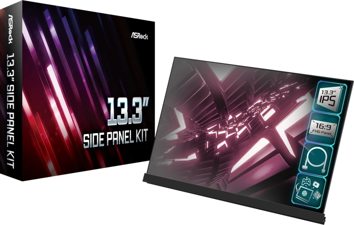 ASRock Side Panel Kit, 13.3"