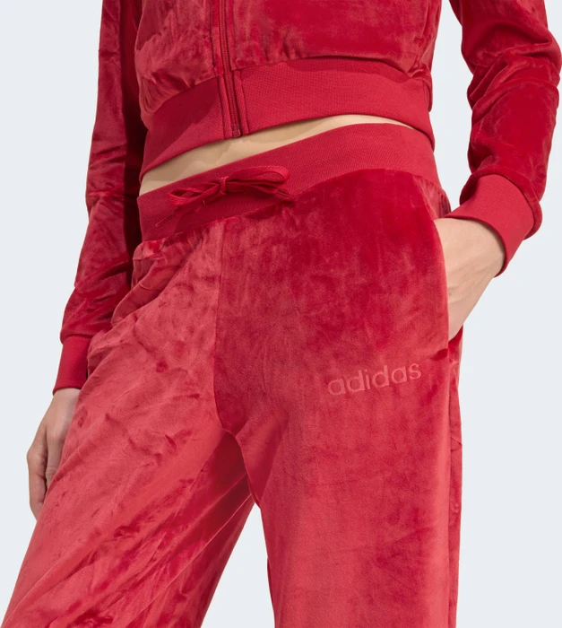 adidas Glam Velvet Trainingsanzug active maroon (Damen)