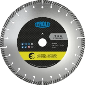 Tyrolit Premium DCU-FAST Cut Trockenschnitt Trennscheibe, 125x2x22.23mm, 1 Stück