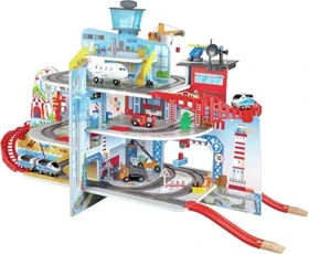 Hape Mega City Eisenbahn Set