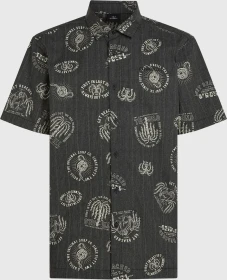 O'Neill Print Hemd kurzarm black mystical (Herren)