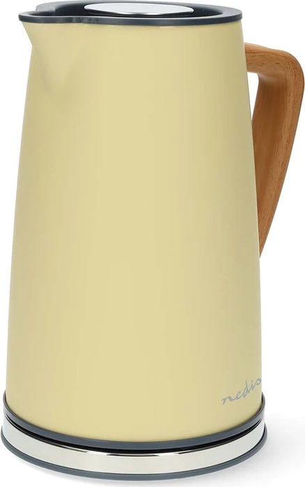 Nedis KAWK510EYW Wasserkocher mit Holzgriff – Bild 2 von 5