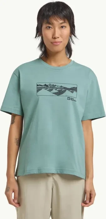 Jack Wolfskin Cordillera T-Shirt kurzarm soft jade (Damen)