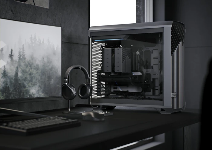 Fractal Design Torrent White RGB TG Light Tint, Glasfenster