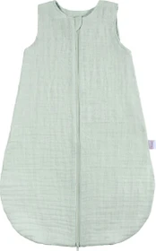Makian Musselin Sommer-Schlafsack Gr.100, 1TOG mint