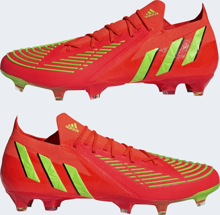 adidas Predator Edge.1 Low FG solar red/team solar green/core black (Herren)