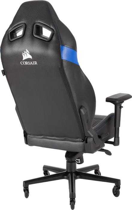 Corsair T2 Road Warrior Gamingstuhl, schwarz/blau