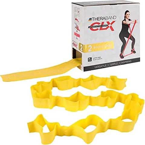 Thera-Band CLX 22m dünn Widerstandsband gelb