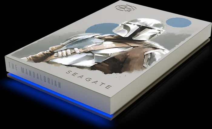 Seagate FireCuda Gaming HDD - The Mandalorian Special Edition, 2TB, +Rescue, USB 3.0 Micro-B