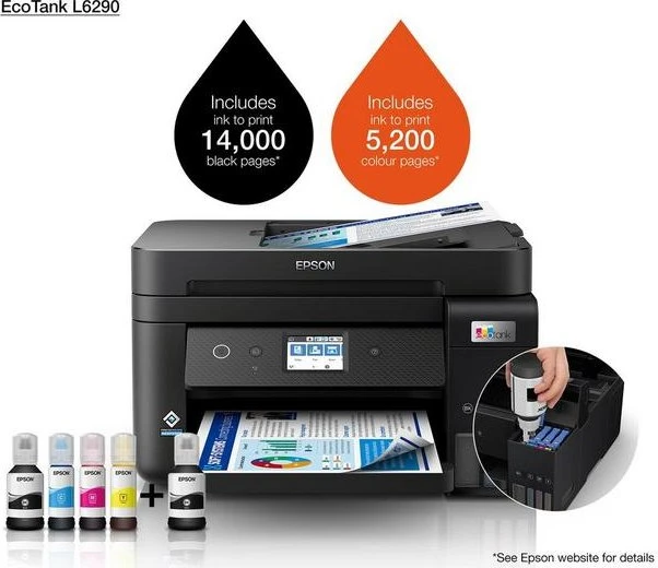 Epson EcoTank L6290, Tinte, mehrfarbig