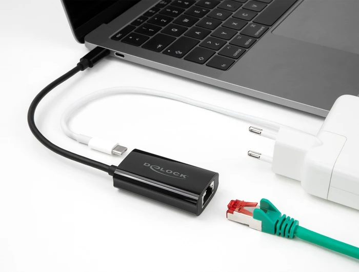 DeLOCK Gigabit LAN-Adapter, RJ-45, USB-C 3.0 [Stecker]