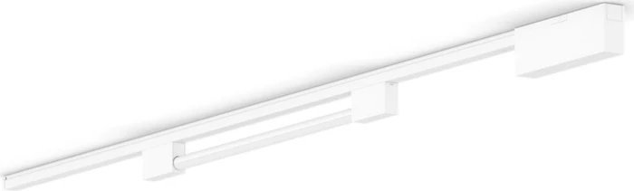 Philips Hue White and Color Ambiance Basis Perifo Schienensystem für die Decke gerade mit 1 Gradient Light Tube kompakt weiß