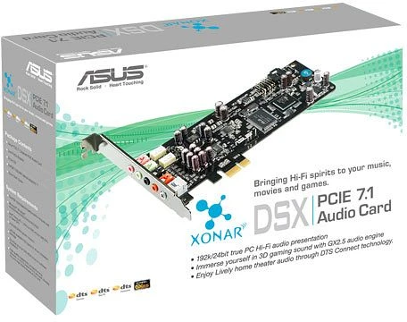 ASUS Xonar DSX 7.1, PCIe