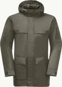 Jack Wolfskin Winterlager Funktionsmantel dusty oilve (Herren)