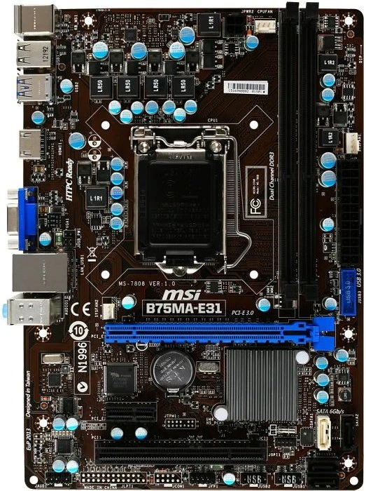 MSI B75MA-E31 (Intel 1155)