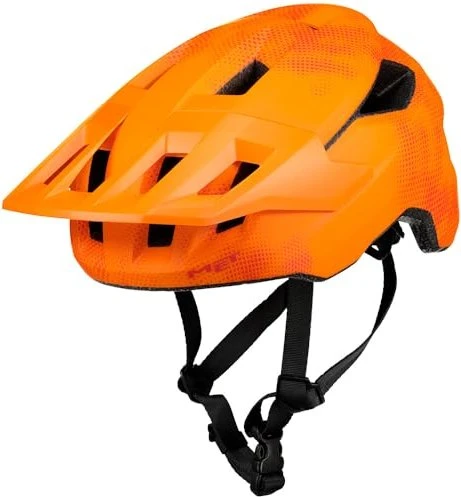 MET Shelter Kinderhelm orange red/matt